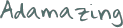 Adamazing font