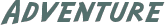 Adventure font