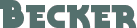 Becker font