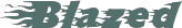 Blazed font