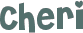 Cheri font