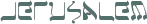 Jerusalem font