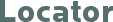 Locator font