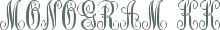 Monogram KK font