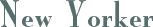 New Yorker font