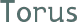 Torus font