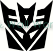 Transformers - Decepticon vinyl decal
