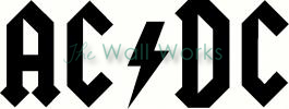 ACDC vinyl decal