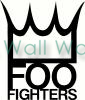 Foo Fighters - Kings of Rock vinyl decal