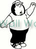 Family Guy - Chris vinyl decal
