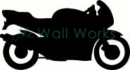 Sports Bike vinyl decal