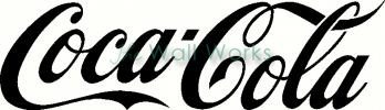Coca Cola vinyl decal