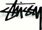 Stussy vinyl decal