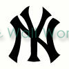 NY Yankees vinyl decal