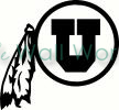 University of Utah vinyl decal