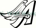 Anaheim Angels Logo vinyl decal