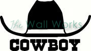 Cowboy Hat vinyl decal