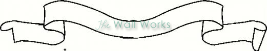banner outline vinyl decal