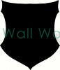 solid shield vinyl decal