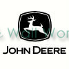 John Deere (2) vinyl decal