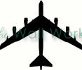 Commercial Airliner vinyl decal