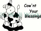 Count Your Blessings vinyl decal