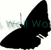 butterfly (5) vinyl decal