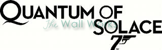 James Bond Quantum of Solance vinyl decal