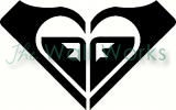 Roxy Logo vinyl decal