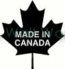 Made in Canada vinyl decal