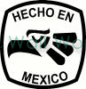 Hecho en Mexico (2) vinyl decal