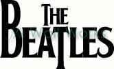 The Beatles vinyl decal
