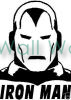 Iron Man vinyl decal