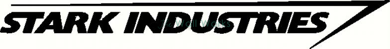 Stark Industries Logo vinyl decal