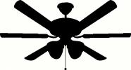 ceiling fan vinyl decal
