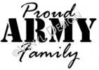 Proud Army Family (2) vinyl decal