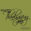 Happy Thanksgiving (4) vinyl decal