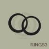 Rings vinyl decal