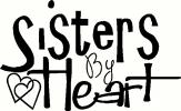 Sisters By Heart vinyl decal