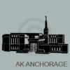 alaska anchorage temple vinyl decal