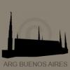 argentina buenos aires temple silhouette vinyl decal
