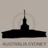 australiasydney temple silhouette vinyl decal