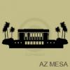 arizona mesa temple vinyl decal