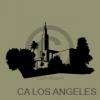 california los angeles temple vinyl decal