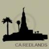 california redlands temple silhouette vinyl decal