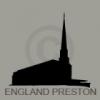 england preston temple silhouette vinyl decal