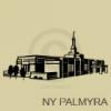 new york palmyra temple vinyl decal