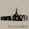 ohio columbus temple vinyl decal
