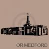 oregon medford temple vinyl decal