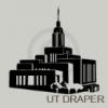 utah draper temple vinyl decal